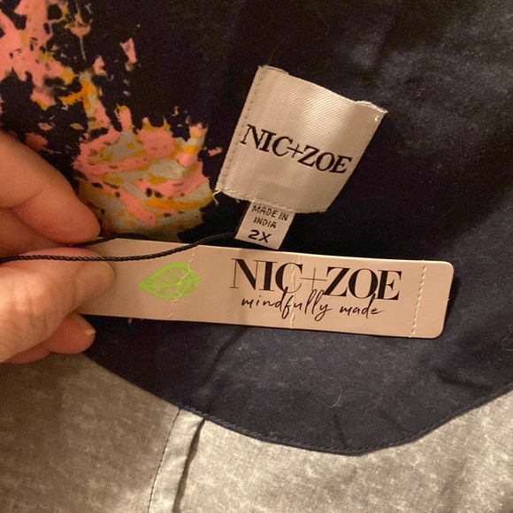 NWT NIC+ZOE Plus Bright Spot Dress - Picture 4 of 5